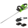 Taille Haies Sans Fil 20v Vito Lame 51cm + 2 Batteries 2ah + Chargeur Rapide