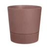 Elho Pot Greensense Aqua Care Rond Avec Réserve D'eau Brun Argile D.30cm