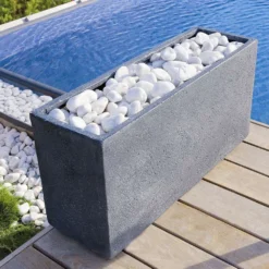 Galets De Marbre 40/60mm, Blanc - 25 Kg -Boutique Jardin Extérieur 209004 002