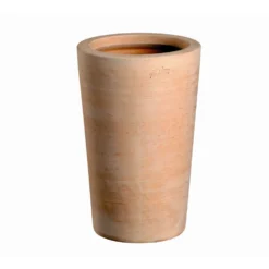 Cuvier Haut Droit En Terre Cuite Ø 37 X H. 60cm