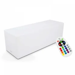 Banc Led Polyéthylène Blanc