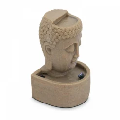 Fontaine Tête De Bouddha En Pierre Reconstituée Avec Led -Boutique Jardin Extérieur 3fd7cb623de5a1a2