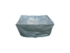 Housse De Protection Pour Barbecue Rectangulaire - Argent - 125x70x70 Cm