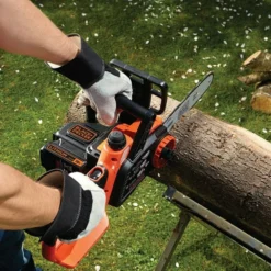 Black & Decker Tronçonneuse à Batterie Lithium-ion18v 2.0 Ah Guide Lame 25 Cm Gkc1825l20 -Boutique Jardin Extérieur 63319b5fc2f7b0.04268996