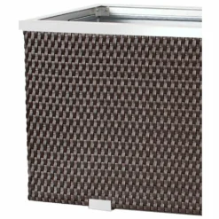 Jardinière En Résine Tressée Avec Cadre En Aluminium 70 X 38 X 40 Cm 7 Jardinière En Résine Tressée Avec Cadre En Aluminium 70 X 38 X 40 Cm -Boutique Jardin Extérieur 6345bd9fba47f8.59460087