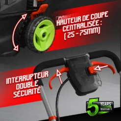 Tondeuse à Gazon 40v (2x20v) 34 Cm - Sans Batterie - Constructor 8 Tondeuse à Gazon 40v (2x20v) 34 Cm - Sans Batterie - Constructor -Boutique Jardin Extérieur 63c13675e1b893.70517143