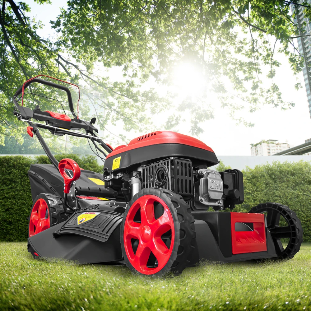 Tondeuse Thermique Autotractée 173cc - 50.6cm Avec Démarrage électrique -mulchin 5 Tondeuse Thermique Autotractée 173cc - 50.6cm Avec Démarrage électrique -mulchin – Image 5