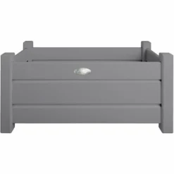 Bacs à Fleurs Rectangulaires (lot De 2) Gris -Boutique Jardin Extérieur 63ce8f5f8bedb4.64977690