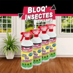 Bloq'insect Barrage Aux Insectes Lot De 4l | Pulvérisateur Anti Insecte Intérieur Extérieur | élimine Moustiques,fourmis,mouches -Boutique Jardin Extérieur 63dbcee0eea369.35288782