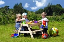 Table Enfant Pour Le Jardin - Table Et Chaise Enfant Avec Boite De Rangement -90x90xh50 Cm - M010-1 -Boutique Jardin Extérieur 63eb3fd02c1c66.09780358