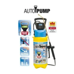 Gloria Pulvérisateur à Pression Avec Pompe électrique Intégrée - 5l -Boutique Jardin Extérieur 63f40d094051f4.54410781