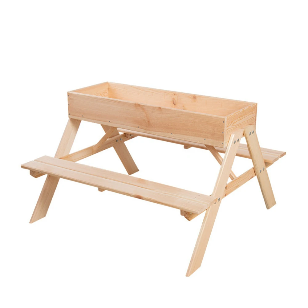 ESSCHERT DESIGN Table Pique Nique Enfant Bac à Sable 6 ESSCHERT DESIGN Table Pique Nique Enfant Bac à Sable – Image 6