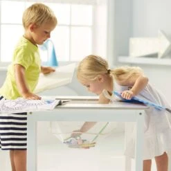 Worlds Apart Ensemble De Table Et Chaises 3 Pcs Blanc -Boutique Jardin Extérieur 641f112fc39654.95196247