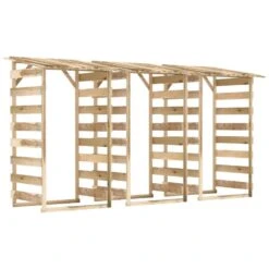 VIDAXL Pergolas Avec Toits 3 Pcs 100x90x200 Cm Bois De Pin Imprégné