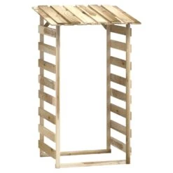 VIDAXL Pergolas Avec Toits 3 Pcs 100x90x200 Cm Bois De Pin Imprégné -Boutique Jardin Extérieur 642336f907e1f7.76904437