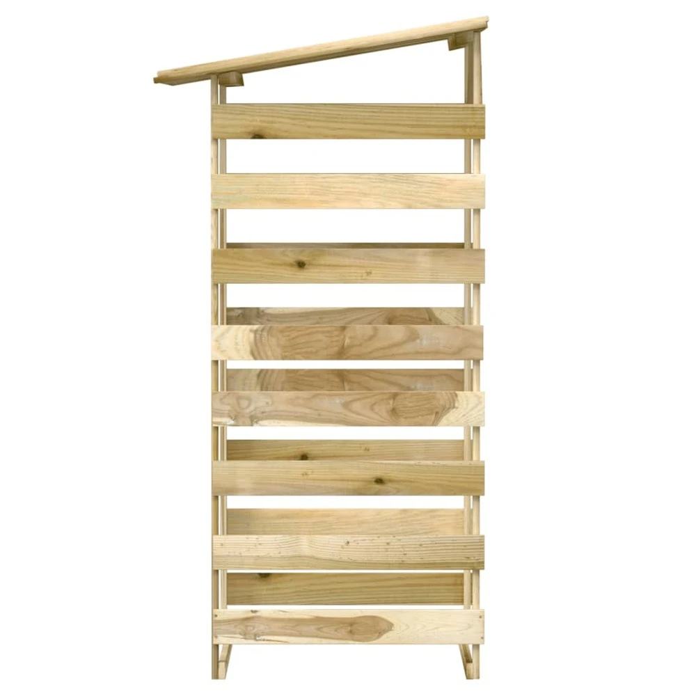 VIDAXL Pergolas Avec Toits 4 Pcs 100x90x200 Cm Bois De Pin Imprégné 5 VIDAXL Pergolas Avec Toits 4 Pcs 100x90x200 Cm Bois De Pin Imprégné – Image 5