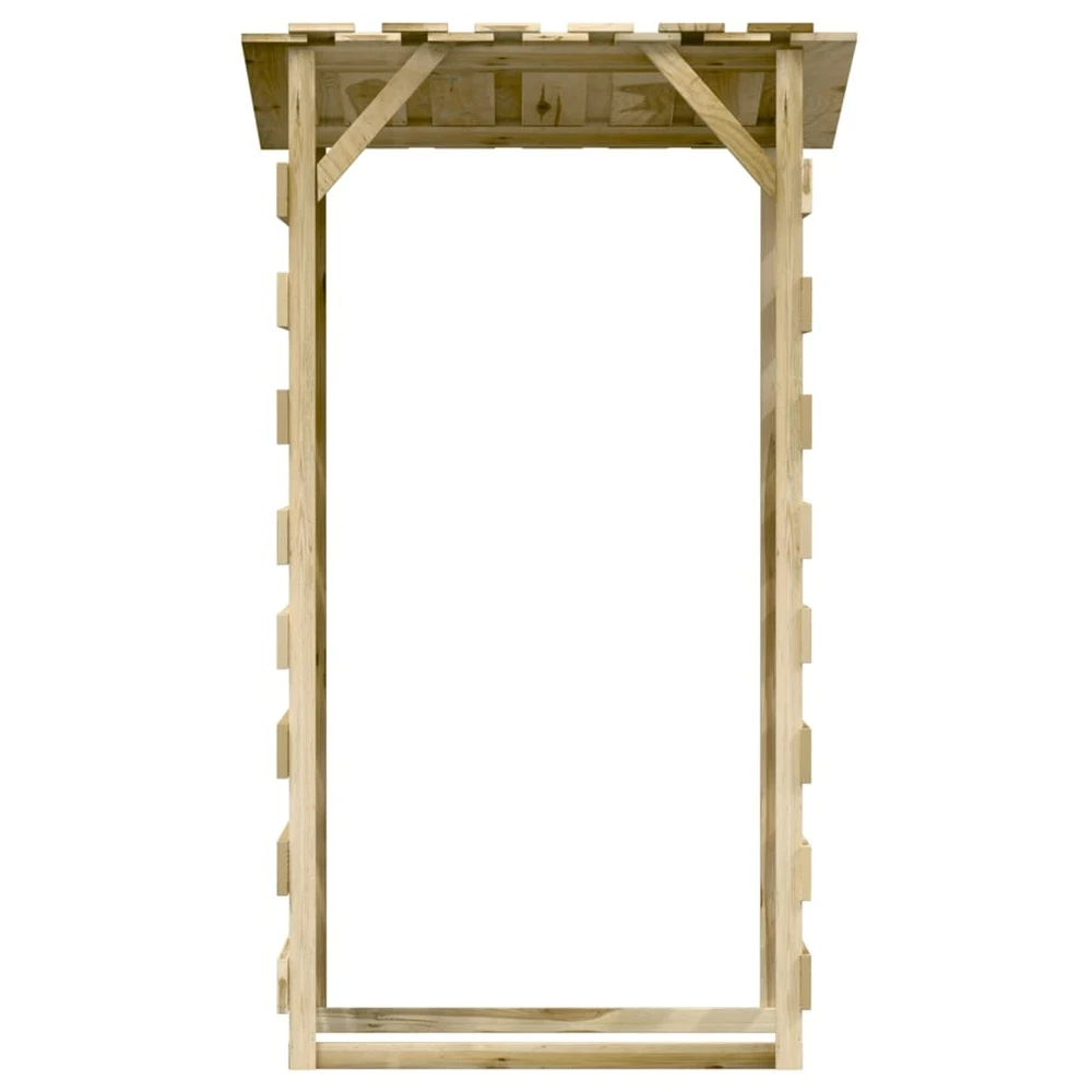VIDAXL Pergolas Avec Toits 4 Pcs 100x90x200 Cm Bois De Pin Imprégné 4 VIDAXL Pergolas Avec Toits 4 Pcs 100x90x200 Cm Bois De Pin Imprégné – Image 4