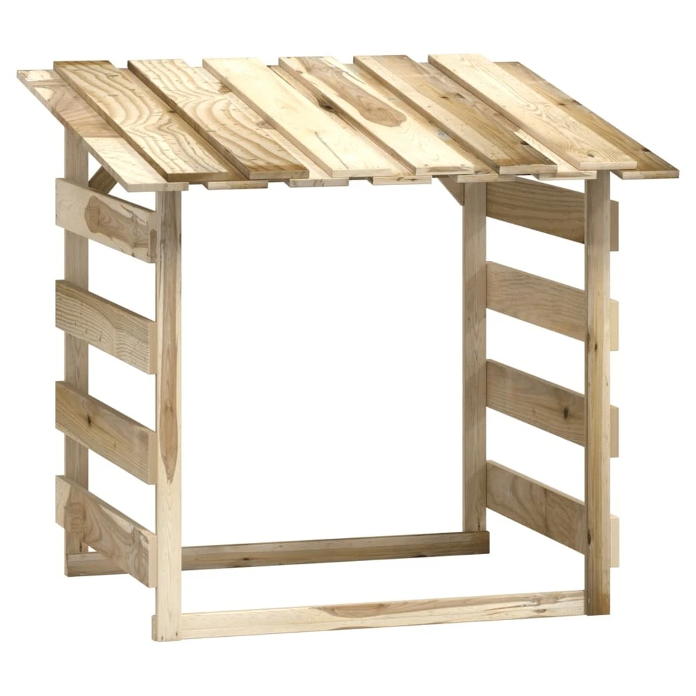 VIDAXL Pergolas Avec Toits 4 Pcs 100x90x100 Cm Bois De Pin Imprégné 3 VIDAXL Pergolas Avec Toits 4 Pcs 100x90x100 Cm Bois De Pin Imprégné – Image 3