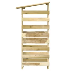 VIDAXL Pergolas Avec Toits 2 Pcs 100x90x200 Cm Bois De Pin Imprégné -Boutique Jardin Extérieur 642336fedf9c68.07437842