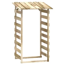 VIDAXL Pergolas Avec Toits 2 Pcs 100x90x200 Cm Bois De Pin Imprégné -Boutique Jardin Extérieur 642336feeddfd6.23114712