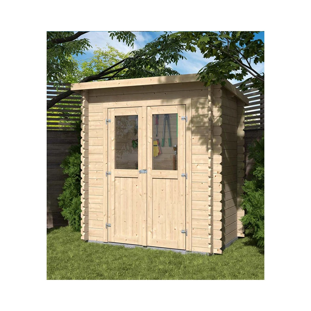 Abri De Jardin En Bois Mono Pente Mini 2 Abri De Jardin En Bois Mono Pente Mini – Image 2