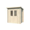 Abri De Jardin En Bois Mono Pente Mini