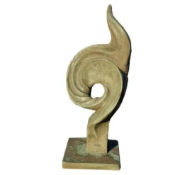 Statue De Jardin En Pierre "valentino" (148cm) - Gris Vert 148 Cm