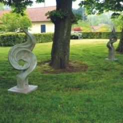 Statue De Jardin En Pierre "valentino" (148cm) - Gris Vert 148 Cm -Boutique Jardin Extérieur 642480b9ca6209.25172535