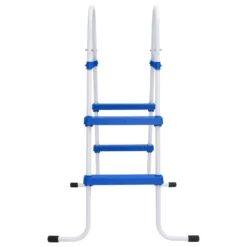 VIDAXL Échelle De Piscine Bleu Et Blanc 84 Cm Acier 8 VIDAXL Échelle De Piscine Bleu Et Blanc 84 Cm Acier -Boutique Jardin Extérieur 6426d64db48895.07403209