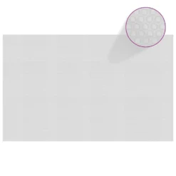 VIDAXL Film Solaire De Piscine Flottant Pe 800x500 Cm Gris
