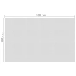 VIDAXL Film Solaire De Piscine Flottant Pe 800x500 Cm Gris 7 VIDAXL Film Solaire De Piscine Flottant Pe 800x500 Cm Gris -Boutique Jardin Extérieur 6426d665a6dba5.32206412