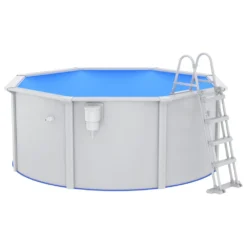 VIDAXL Piscine Avec échelle De Sécurité 300x120 Cm -Boutique Jardin Extérieur 6426d6684f7a80.07003138