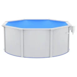 VIDAXL Piscine Avec échelle De Sécurité 300x120 Cm -Boutique Jardin Extérieur 6426d66852aad5.38859525