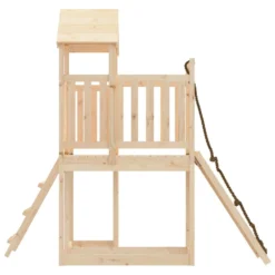 VIDAXL Maisonnette De Jeu Avec Mur D'escalade Bois Massif De Pin -Boutique Jardin Extérieur 6426d6b8649df0.09655664