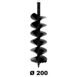 Mèche Semi-professionnelle ø 200 Mm Pour Tarière Thermique