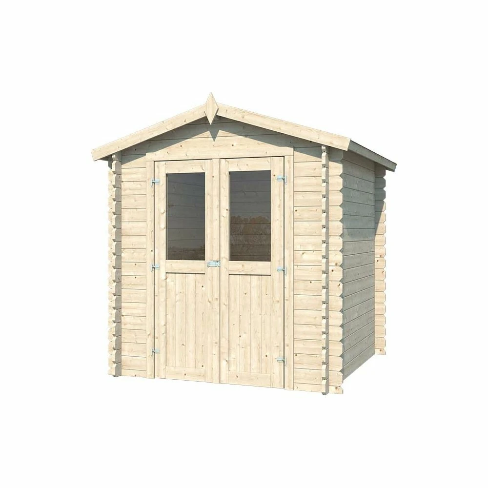 Abri De Jardin En Bois Double Pente Mini 180 X 180 Cm 1 Abri De Jardin En Bois Double Pente Mini 180 X 180 Cm