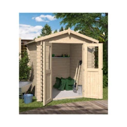 Abri De Jardin En Bois Double Pente Mini 180 X 180 Cm 6 Abri De Jardin En Bois Double Pente Mini 180 X 180 Cm -Boutique Jardin Extérieur 642c70d6c114d3.93063718