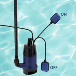 Pompe Immergée Pour Eaux Sales, 750 W, 12500 L/heure, Flotteur Intégré -Boutique Jardin Extérieur 642c7103479a94.97520499