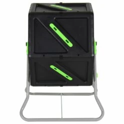 VIDAXL Composteur à Tambour 60x58x74 Cm 105 L Polypropylène -Boutique Jardin Extérieur 643028ec23bed8.01590990