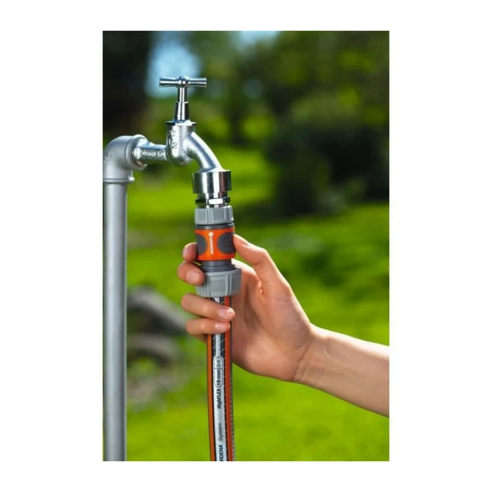 Gardena Raccord D'arrosage Rapide Pour Tuyau ø 19 Mm 2 Gardena Raccord D'arrosage Rapide Pour Tuyau ø 19 Mm – Image 2
