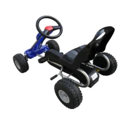 VIDAXL Kart à Pédales Bleu -Boutique Jardin Extérieur 6438818f5fd0f3.44713820