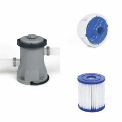 Kit Piscine Complet Bestway – Spinelle Grise – Piscine Ovale Tubulaire 3x2 M. Pompe De Filtration Et Kit De Réparation Inclus -Boutique Jardin Extérieur 644674701d88e9.31343493