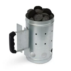 Barbecue Charbon De Bois Georges + Cheminée D'allumage -Boutique Jardin Extérieur 64467a59e0d375.73891868