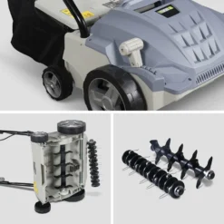 Voltr - Scarificateur électrique Gazon 1500w - Outil 2en1 Aérateur Et Démousseur Pelouse. 2 Rouleaux : Couteaux Et Griffe. -Boutique Jardin Extérieur 6446dccd47c548.51461151