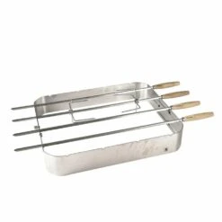 Cadre Et Porte Brochettes Acier Inoxydable Churrasco Morso