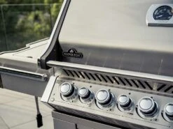 Napoleon Barbecue à Gaz Prestige Pro 665 Sib Inox 5 Brûleurs + Sizzle Zone + Brûleur Arr -Boutique Jardin Extérieur 6448246ff3f542.19574832