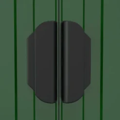 VIDAXL Abri De Jardin Vert 192x274x223 Cm Acier Galvanisé -Boutique Jardin Extérieur 6455840c01f890.85740000