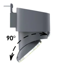 Applique Solaire Grise Anthracite éclairage Pivotant à 180° 7 Applique Solaire Grise Anthracite éclairage Pivotant à 180° -Boutique Jardin Extérieur 645b8d0e62ddc6.43804617