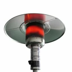 Chauffage D'extérieur Gaz 12.5kw - Finland - Parasol Chauffant En Acier Inoxydable. Réglable. Porte En Façade. Roulettes Et Housse -Boutique Jardin Extérieur 645b9077912840.01482038