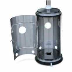 Chauffage D'extérieur Gaz 12.5kw - Finland - Parasol Chauffant En Acier Inoxydable. Réglable. Porte En Façade. Roulettes Et Housse -Boutique Jardin Extérieur 645b907794e641.05101883